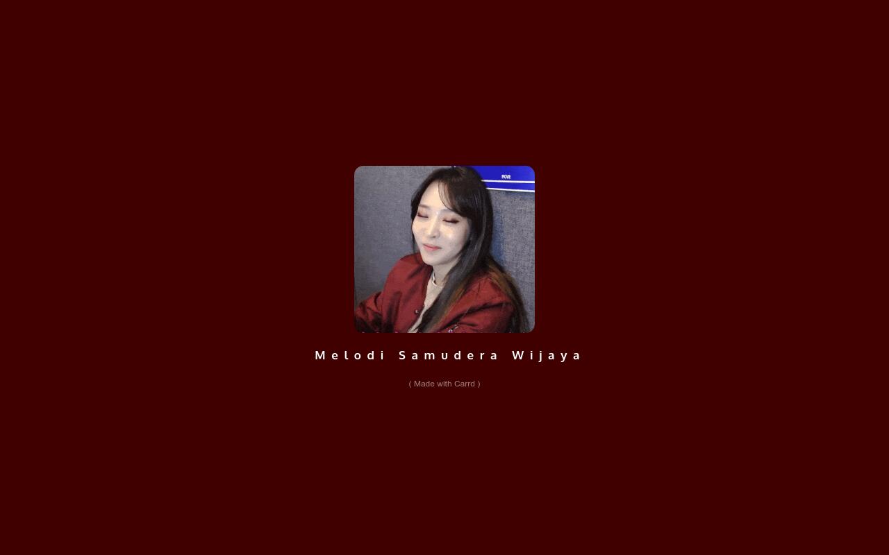 Carrd profile picture for @wijaya